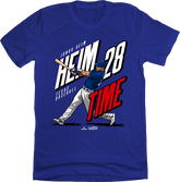 Jonah Heim - Heim Time blue T-shirt In The Clutch